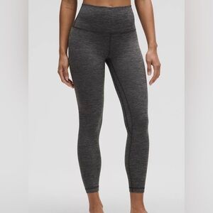 Lululemon Align High-Rise Legging 28" Heathered Graphite Grey athletic workout 4